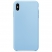 Цвет изображения Чехол для iPhone XS Max Liquid Silicone Case Sky Blue