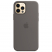 Цвет изображения Чехол для iPhone 12 / 12 Pro Silicone Case Темно-серый