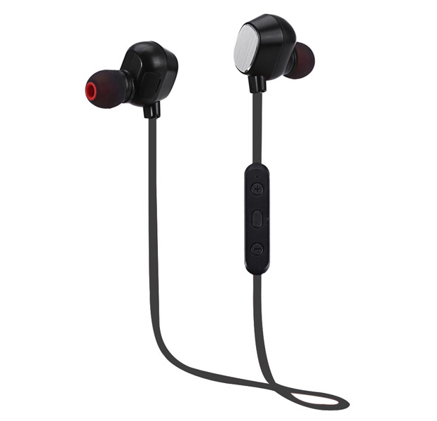 Rock Mumo Bluetooth Earphone Black Gray ApplePack