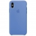 Цвет изображения Васильковый силиконовый чехол для iPhone X/XS Silicone Case