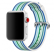 Изображение Нейлоновый ремешок для Apple Watch 42/44 mm Striped Band Blue