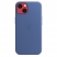 Цвет изображения Чехол для iPhone 13 Leather Case кожаный синий