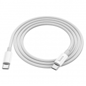 Изображение Белый кабель USB Type-C/USB Type-C Hoco X68 100W 1m