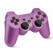 Изображение Сиреневый беспроводной джойстик Dualshock 3 для Sony Playstation 3 analog