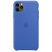 Цвет изображения Чехол для iPhone 11 Pro Max Silicone Case силиконовый серо-синий