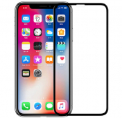Изображение Черное защитное стекло для iPhone XS Max Large Arc 2.5D Premium Tempered Glass