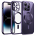 Цвет изображения Чехол для iPhone 15 Pro Metal Magnet Case Purple