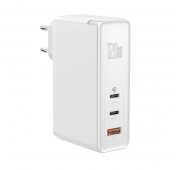 Изображение Сетевое зарядное устройство Baseus GaN Pro 120w White