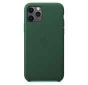 Изображение Чехол для iPhone 11 Pro Max Leather Case кожаный зеленый