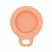 Цвет изображения Силиконовый чехол-брелок для AirTag персиковый