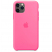 Цвет изображения Чехол для iPhone 11 Pro Silicone Case силиконовый ярко-розовый