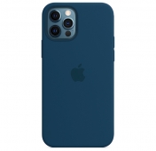 Изображение Чехол для iPhone 12 / 12 Pro Silicone Case лазурно-серый
