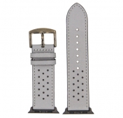 Изображение Кожаный ремешок для Apple Watch 42/44/45 mm GreatCase Band Gray