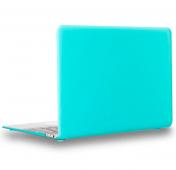 Изображение Бирюзовая пластиковая накладка для Macbook 12 Transparent Hard Shell Case