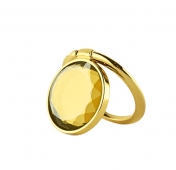 Изображение Держатель с кольцом для смартфонов Devia Crystal Gold