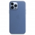 Цвет изображения Чехол для iPhone 13 Pro Max Leather Case кожаный синий