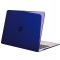 Цвет изображения Чехол для Macbook Air 13 2020-2018 A1932, A2179, A2337 M1, Hard Shell Case глянцевый, Темно-синий