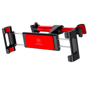 Изображение Красный автодержатель на подголовник для планшетов Baseus Car Mount