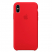 Цвет изображения Красный силиконовый чехол для iPhone X/XS Silicone Case