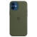 Цвет изображения Чехол для iPhone 12 mini Silicone Case хаки