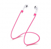 Изображение Розовый силиконовый держатель для AirPods Earphone Strap