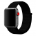 Цвет изображения Угольно-черный нейлоновый ремешок на липучке для Apple Watch 42/44/45 mm