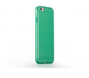 Изображение Матовый силиконовый чехол для iPhone 6 Momax Clear Twist (Green)