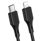 Изображение Кабель Lightning/USB-C Borofone BX49 PD 20W 1m Black