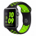 Цвет изображения Ремешок Apple Watch 38/40/41 mm Perforated Sport Band Black/Green