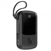 Изображение Внешний аккумулятор Baseus Qpow Digital Display QC3.0 10 000 мАч черный