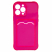 Цвет изображения Чехол для iPhone 13 Pro Max с отделением для карт Transparent Pink