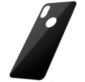 Изображение Черное защитное стекло на заднюю крышку для iPhone XS Max