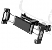 Изображение Черный автодержатель на подголовник для планшетов Baseus Car Mount