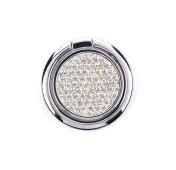 Изображение Держатель с кольцом для смартфонов Devia Diamonds White