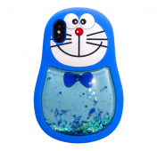 Изображение Силиконовый чехол-накладка для iPhone X/XS Doraemon Bubble Case