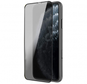 Изображение Черное защитное стекло с приват фильтром для iPhone 11 Remax Emperor Series 3D Tempered Glass