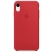 Цвет изображения Красный силиконовый чехол для iPhone XR Silicone Case