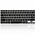Цвет изображения Черная силиконовая накладка на клавиатуру для Macbook Air/Pro 13/15 (US)