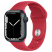 Цвет изображения Красный матовый ремешок для Apple Watch 38/40/41 mm Sport Band