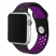 Цвет изображения Ремешок Apple Watch 38/40/41 mm Perforated Sport Band Black/Violet