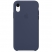 Цвет изображения Темно-синий силиконовый чехол для iPhone XR Silicone Case