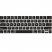 Цвет изображения Черная силиконовая накладка на клавиатуру для Macbook Pro 13/15 2016 – 2019  с Touch Bar (US)