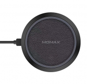 Изображение Черное беспроводное зарядное устройство Momax Q. Pad