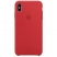 Цвет изображения Красный силиконовый чехол для iPhone XS Max Silicone Case