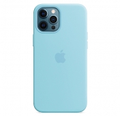 Изображение Чехол для iPhone 12 Pro Max Silicone Case бирюзовый