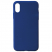 Цвет изображения Темно-синий силиконовый чехол для iPhone XS Max