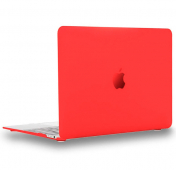 Изображение Красная пластиковая накладка для Macbook 12 Transparent Hard Shell Case