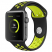 Цвет изображения Ремешок для Apple Watch 38/40/41 mm Perforated Sport Band Black/Yellow