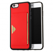Изображение Красный чехол для iPhone 6/6S Dux Ducis Pocard Series