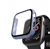 Изображение Чехол для Apple Watch 44mm 5/4 series Deppa со стеклом лавандовый